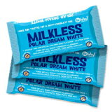 ホエイフードなし-ミルクレスポーラードリームホワイトチョコレートバー（3パック）-ビーガン、乳製品フリー、ピーナッツフリー、ナッツフリー、大豆フリー、グルテンフリー No Whey! Foods No Whey Foods - Milkless Polar Dream White Chocolate Bars (3