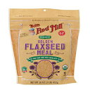 ボブズ レッドミル フラックスシードミール ゴールデン オーガニック 16 オンスの 4 パック Bobs Red Mill Flaxseed Meal Golden Organic, 4 pack of 16 oz