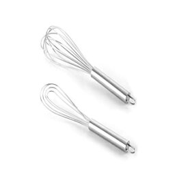 Fox Run Stainless Steel Whisks Bundle, Set of 2,10"