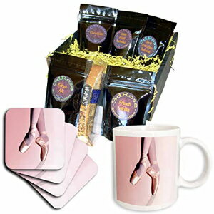 3dRose バレエ スリッパ コーヒー ギフト バスケット マルチ 3dRose Ballet Slippers Coffee Gift Bask..