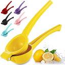 Zulayv~Aĩ^XNC[U[AVgXW[T[A\Ȍ葽̃W[X𒊏o邽߂̎蓮vX Zulay Kitchen Zulay Premium Quality Metal Lemon Squeezer, Citrus Juicer, Manual Press for Extracting the Most Juice P