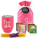 ꂳւ̃Mtg - ꂳւ̃Mtg eB[Zbgɂ́AI Love You Mom fMeB[Jbv 12 gƓVRI܂܂܂BMtg{bNXɓĂ͂邨l̒av[g̓̃Mtg Gifts For Mom - Mom Gifts Tea Set Inc