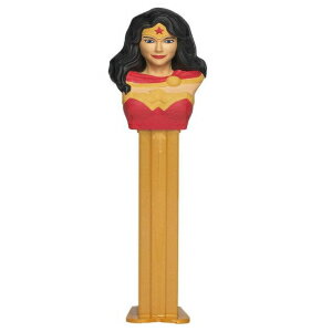 PEZ Candy Pez Wonder Woman Candy Dispenser – Wonder Woman Pez Dispenser with Candy Refills | Wonder Woman Party Favors, Grab Bags