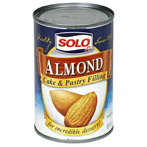  ե󥰡ɡ12.5  ˥å (12 ĥѥå) Solo Filling, Almond, 12.5-Ounce Unit (Pack of 12)