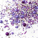 SPRINKLE POP Perfectly Purple Valentine’s Day Princess Bridal Shower Wedding Colorful Candy Sprinkles Mix For Baking Edible Cake Decorations Cupcake Toppers Cookie Decorating Ice Cream Toppings, 8OZ