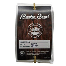 Organic Bourbon Barrel Roasted Coffee Beans 10oz, Limited Edition Barrel Aged to Perfection Whole Beans, Single Origin, Medium Roast Award Winning by Split Oak Coffee Roasters (Single)