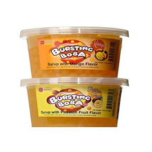 Bossen Bursting Popping Boba 2 Pack (Mango Passion Fruit)