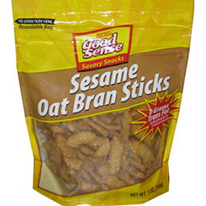 オーツ麦ふすまセサミスティックスナック、5オンス - 1袋 Oat Bran Sesame Sticks Snacks, 5 oz - 1 Bag