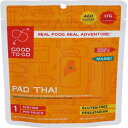 1 񕪃pE`AGOOD TO-GO pb^C | EobNpbLOƃLv̐H | y | ȒP Single Serving Pouch, GOOD TO-GO Pad Thai | Dehydrated Backpacking and Camping Food | Lightweight | Easy to Prepare