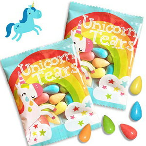 Unicornucopia Unicorn Tears - Sour Candy - 12 Unicorn Party Favors - Rainbow Candy Party Supplies Individually Wrapped Treats