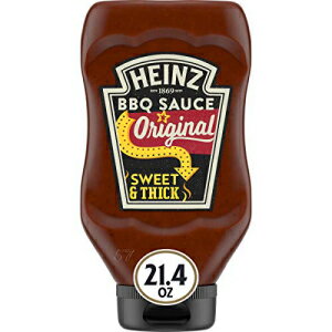 Heinz Original Sweet & Thick BBQ Sauce (6 ct Pack, 21.4 oz Bottles)