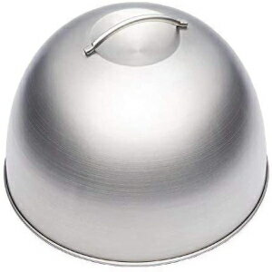 Single, Master Class MasterClass Cheese Melting Dome/Burger Steamer Lid, 22.5 cm (9"), 22.7 x 22.7 x 10.5 cm, Silver