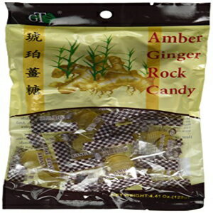 Gt-アンバー ジンジャー キャンディ (ハード) (10 パック 4.41 オンス) 合計 44.1 オンス Gt-Amber Ginger Candy (Hard) (10 Pack 4.41oz) total 44.1 oz