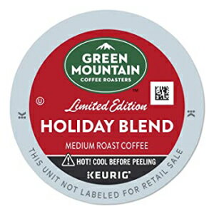 グリーン マウンテン コーヒー ホリデー ブレンド K カップ キューリグ ブルワーズ用、24 個 Green Mountain Coffee Holiday Blend K-cup for Keurig Brewers, 24 Count