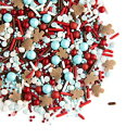 Sweets Indeed Sprinklefetti Gingerbread Sprinkle Mix - Christmas Sprinkles for Baking - Holiday Cupcake and Cake Topper - 6.25 ounce