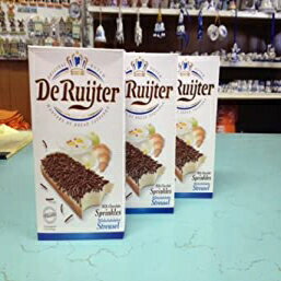 De Ruijter Chocolade Hagelslag Melk (Deruyter ミルク チョコレート スプリンクル)Milch schokoladen Streuse 3 パック 14 オンス /400 グラム ea De Ruijter Chocolade Hagelslag Melk (Deruyter Milk Chocolate Sprinkles)Milch schokola