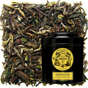 マリアージュ・フレール。ダージリン マスター、100g ルースティー、ブリキのキャディー入り (1 パック) Mariage Freres. Darjeeling Master, 100g Loose Tea, in a Tin Caddy (1 Pack)