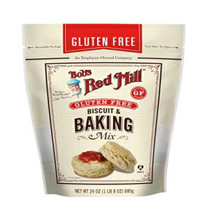 ボブのレッドミルグルテンフリービスケット＆ベーキングミックス-24オンス Bob's Red Mill Gluten Free Biscuit & Baking Mix - 24 oz