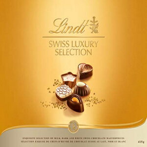 Lindt Swiss Luxury Selection Assorted Chocolates, Chocolate Gift Box, 14.6 oz Gift Box 1