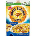 シリアル Post, Honey Bunches of Oats Honey Bunches of Oats Almonds Cereal | Healthy | Nutty | Delicious | 2 Bags 48.0 OZ (1.36kg)|