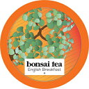 Bonsai Tea Co.イングリッシュブレックファースト、2.0キューリグKカップブリューワーと互換性、100カウント Bonsai Tea Co. English Breakfast, Compatible with 2.0 Keurig K Cup Brewers, 100Count