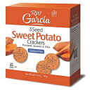 RW Garcia - Artisan Crackers (6.5 Oz) - Sweet Potato - Gluten Free - 3 Seed Blend (Flaxseed, Sesame, Chia) - Stone Ground Corn - Real Veggies - Non-GMO - No Additives or Preservatives - 6 Pack