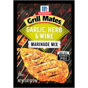 }R[~bN OCc K[bNAn[uAC}l~bNXA0.87 IX (12 pbN) McCormick Grill Mates Garlic, Herb & Wine Marinade Mix,0.87 Ounce (Pack of 12)