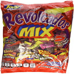 JovyRevolcaditosはさまざまなフレーバーキャンディーとチリを混ぜ合わせます| 5ポンドバッグ| メキシコのキャンディー Jovy Revolcaditos Mix Assorted Flavored Candies with Chili| 5lb Bag | Mexican Candy