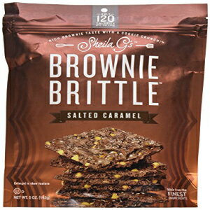 Sheila G's ブラウニー ブリトルソルテッド キャラメル - 5 オンス Sheila G's Brownie Brittle-Salted Caramel-5 oz