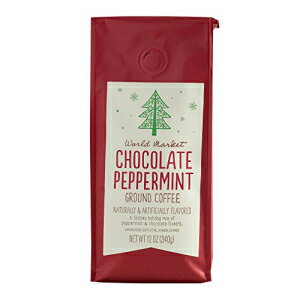 楽天Glomarketワールドマーケットホリデー限定版挽いたコーヒー（チョコレートペパーミント、1パック） WMCP World Market Holiday Limited Edition Ground Coffee （Chocolate Peppermint, 1 Pack）