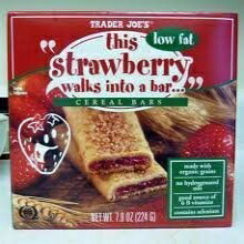 2パックのトレーダージョーズのこのイチゴはシリアルバーに歩きます6バー 2 Pack Trader Joe's This Strawberry Walks Into a Cereal Bar 6 Bars