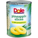 100pCibvW[X20IX̃h[pCibvXCXBi3pbNj Dole Pineapple Slices in 100% Pineapple Juice 20 oz. (Pack of 3)