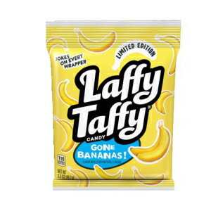 フェラーラ (1) バッグ ラフィー タフィー ゴーン バナナ 限定版 チューイ キャンディ 3.5 オンス Ferrara (1) Bag Laffy Taffy Gone Bananas Limited Edition Chewy Candy 3.5 oz