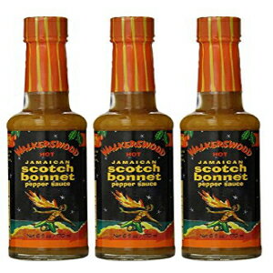 EH[J[YEbh XRb`{lbg zbg\[XA5IX{g (3pbN) Walkerswood Scotch Bonnet Hot Sauce, 5-Ounce Bottles (Pack of 3)