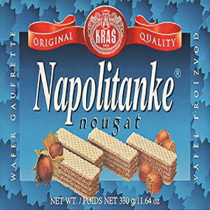 Kras Napolitanke Nougat (̥ϡ)11.64󥹥ѥå (12ĥѥå) Kras Napolitanke Nougat (Nougat Wafers), 11.64-Ounce Packages (Pack of 12)