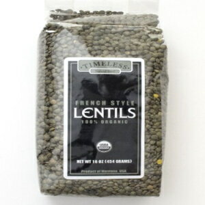 楽天GlomarketTimeless、レンズ豆グリーンデュピュイスタイルオーガニック、16オンス Timeless, Lentils Green Du Puy Style Organic, 16 Ounce