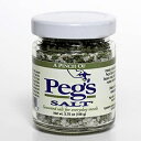 Peg's Salt (オリジナル) 3.75 オンス あらゆる食事に適した味付け塩 - グルメシーズニング - MSG 不使用 - 砂糖や増量剤不使用 Peg's Salt (Original) 3.75 oz Seasoned Salt for Every Meal--Gourmet Seasoning--No MSG--No Sugar or Fil