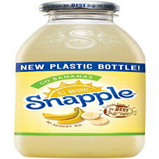 スナップル-ゴーバナナ-16fl oz（12ペットボトル） Snapple - Go Bananas - 16 fl oz (12 Plastic Bottles)