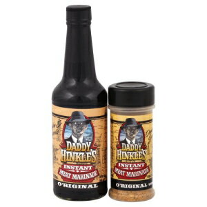 Daddy Hinkle's Inc マリネ 2 パートセット、オリグ、15 オンス Daddy Hinkle's Inc Marinade 2 Part Set, Orig, 15 Ounce