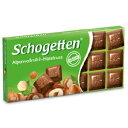 ショーゲッテン アルパイン ミルク ヘーゼルナッツ チョコレート バー 100g (15 パック) Schogetten Alpine Milk Hazelnut Chocolate Bar 100g (15-pack)