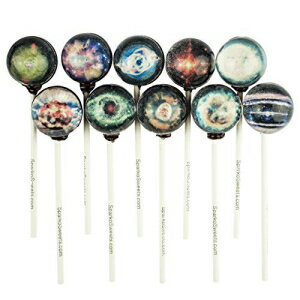 Galaxy Lollipops Supernova Designs Galaxy Gift Pack, Handcrafted in USA, Watermelon Flavor, 2 Pounds, Sparko Sweets