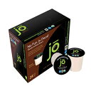 Jo Coffee NO FUN JO DECAF: 96 Cup Fresh Seal Organic Coffee Pods, Single Serve Capsule for use in Keurig K-Cup Compatible Brewers, Swiss Water Process Decaf Fair Trade Medium/Dark Roast