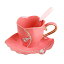 Youmi Coffee Mug Women Girls Sister With Spoon Fashion Rhinestones 10 oz Tea Coffee Cup Mugs Gift for Teacher Coworkers Birthday Christmas Bling (1set Mug Pink)