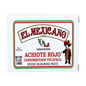 G LVJ[m ALIe y[Xg (bhA3.5 IX) El Mexicano Achiote Paste (Red, 3.5 oz)