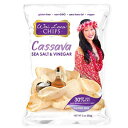 \grlK[LbTo`bvX | Oet[Ar[KA3 IX (6 pbN) (Ci) WAI LANA SNACKS Salt & Vinegar Cassava Chips | Gluten-Free, Vegan, 3 oz (Pack of 6) (Wai Lana)
