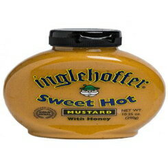 Inglehoffer Sweet Hot Mustard With Honey, 10.25 oz (Pack of 6)