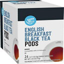 Amazon Brand - Happy Belly Tea Pods Compatible with 2.0 K-Cup Brewers, English Breakfast, 24 Count (Previously Solimo)