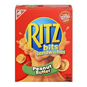 Ritz Bits Sandwiches Peanut Butter Flavour 180g | 6.35oz {Imported from Canada}