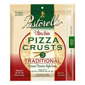 Pastorelli Ķԥ饹  Ūʥȥꥦԥ饹  12 ԥ饹  10 ѥå3 ȥԥ饹 ( 30 ԥ饹) Pastorelli Ultra Thin Pizza Crust Traditional Low Sodium Pizza Crus