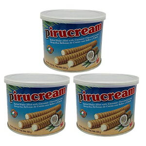 楽天Glomarketピルクリーム ココナッツ缶 3 個パック 300 グラム/10.59 オンス Three Pack Pirucream Coconut Can 300 grs./ 10.59 Oz